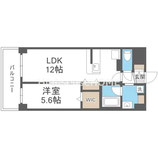 LIBRE(リーブル)【5階】の間取り