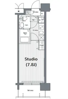 グランド・ガーラ代田橋【1階】の間取り