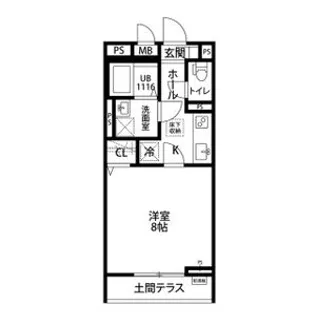 ライラックフジ【1階】の間取り