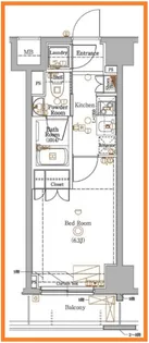 AXAS板橋本町III【4階】の間取り