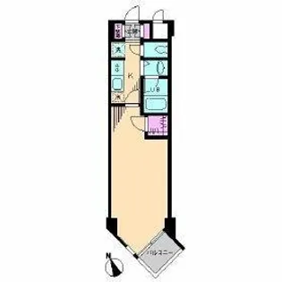 ビイルーム自由が丘【2階】の間取り