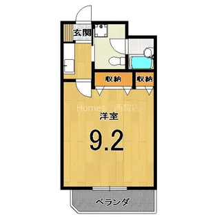 プロムナードつるはせ【3階】の間取り