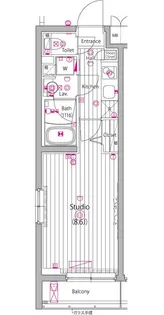ガーラ・グランディ小竹向原【1階】の間取り
