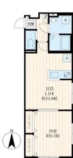 クレハ南大泉【1階】の間取り