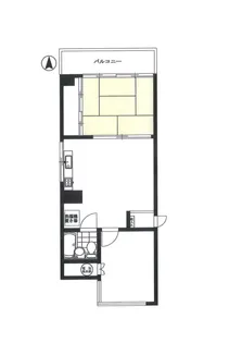 広和レジデンス【3階】の間取り