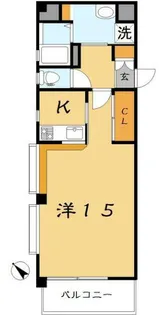エスペランサII【2階】の間取り