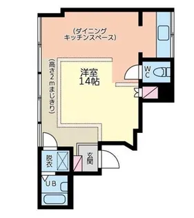水落ビル【2階】の間取り