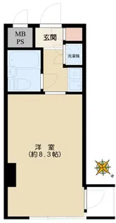 ストーク小石川【3階】の間取り