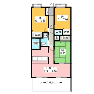 アネーロ【2階】の間取り