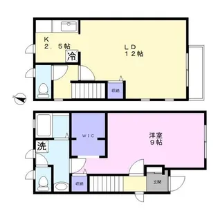グランシャリオ【1階】の間取り