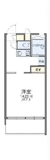 レオパレスネイチャー【3階】の間取り
