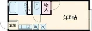 GREENS B棟【2階】の間取り