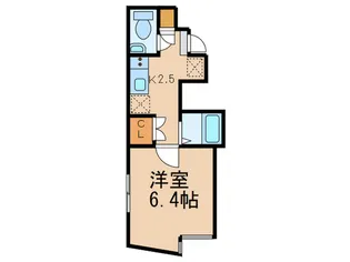カルチェラタン桜丘【1階】の間取り