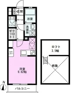 Friend Avanzar(フレンド アバンサール)【2階】の間取り