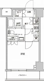 セジョリ墨田両国【5階】の間取り