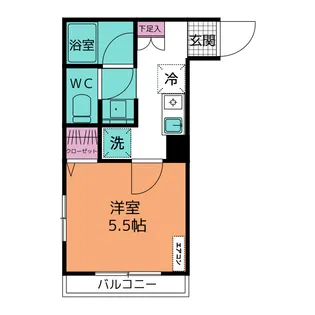 アーバンステージ町田【2階】の間取り