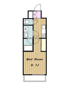 ヴィラ・デル・ソーレ栄【8階】の間取り