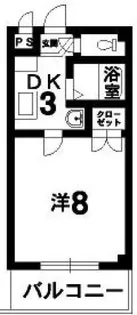コスモハイムIII【3階】の間取り