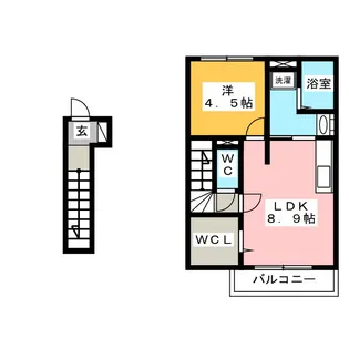 ハレルヤ【2階】の間取り