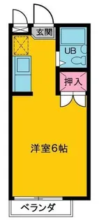 国立Kハイツ【1階】の間取り