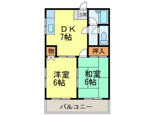 J・Oビル【1階】の間取り