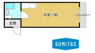 センチュリー伊島A【2階】の間取り