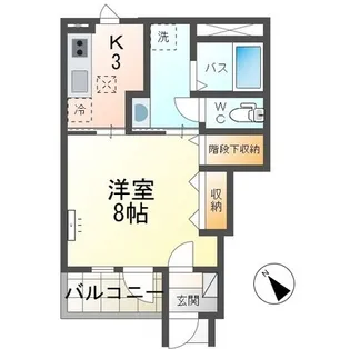 サンコート【1階】の間取り