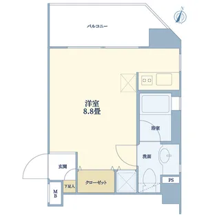ホームズ自由が丘【2階】の間取り