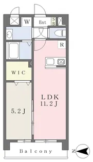 ウエルス【1階】の間取り