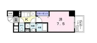 グロリア南青山【3階】の間取り
