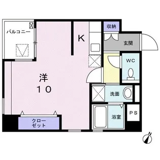 目黒いずみマンション【5階】の間取り
