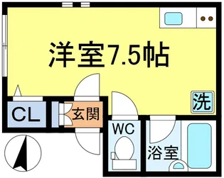 ターコイズ新小岩【2階】の間取り