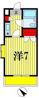 ロイヤルシティー壱番館【2階】の間取り