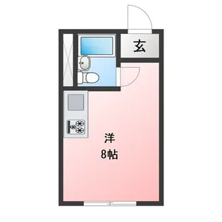 ストローハイツ【1階】の間取り