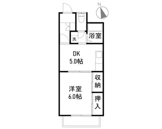 アポックサンガーデン【2階】の間取り