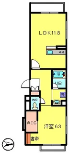 Revage・MORI八番館【3階】の間取り