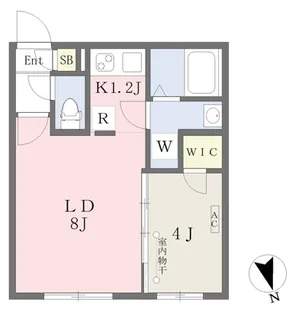 quador吹上【4階】の間取り