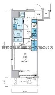リヴシティ大森町【7階】の間取り