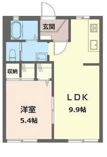 エーデルハイム【2階】の間取り