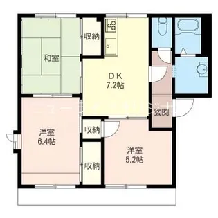 フレグランスN【2階】の間取り