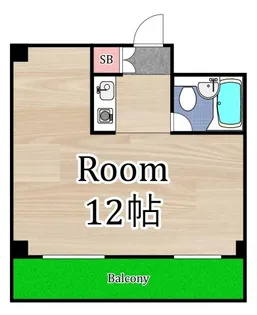 M プラザ都島【5階】の間取り