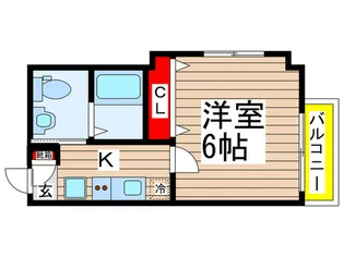 ティエラ船橋【1階】の間取り