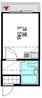 メゾンロワール皇山町【2階】の間取り