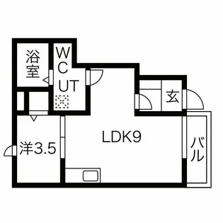 セレスト泉中央II【1階】の間取り