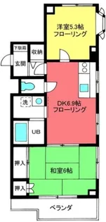 メゾン東【3階】の間取り