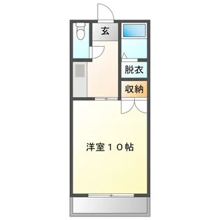 ハートI【2階】の間取り