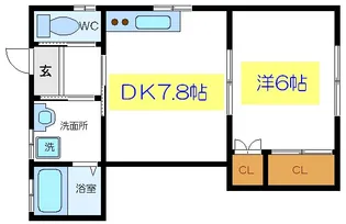 グリーンハウス【1階】の間取り