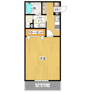 アライバル【3階】の間取り