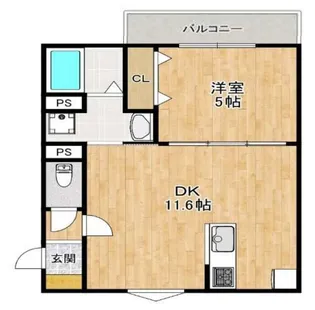 LYCKA【3階】の間取り