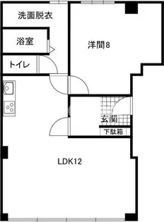 松波ビル【2階】の間取り